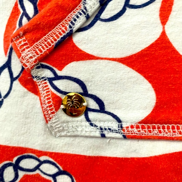 Lilly Pulitzer Booze Cruise popover- size XS - Picture 6 of 8
